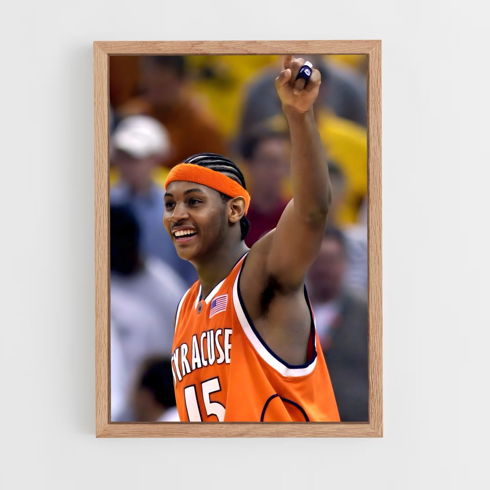 Poster L'Élan Orange – affiche Basketball (vue 4)